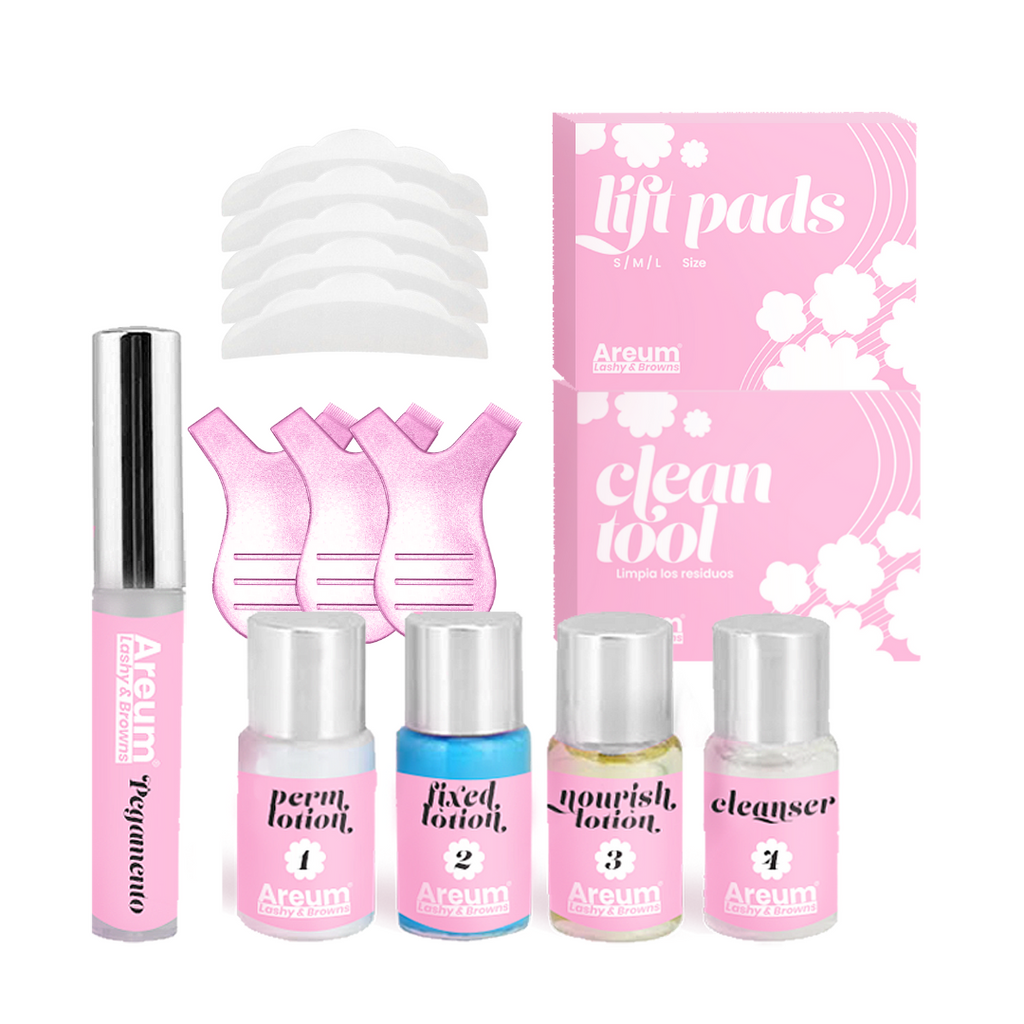 Kit Lifting de Pestañas Profesional | Areum Lashy & Browns | Permanente de Pestañas