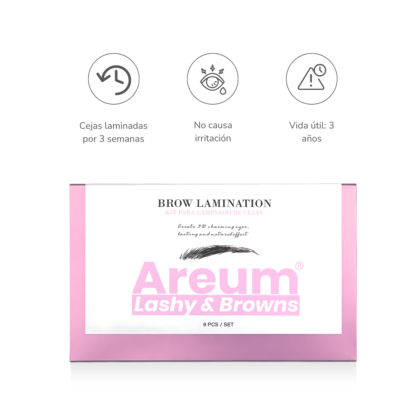 Kit Profesional de Planchado Laminado de Cejas