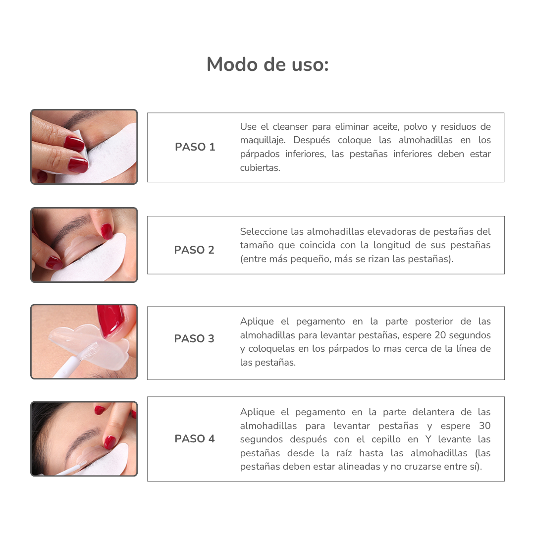 Kit Lifting de Pestañas Profesional | Areum Lashy & Browns | Permanente de Pestañas