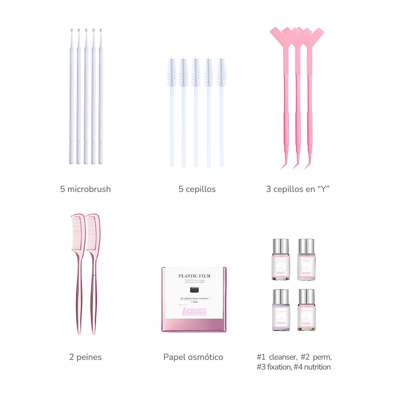 Kit Profesional de Planchado Laminado de Cejas