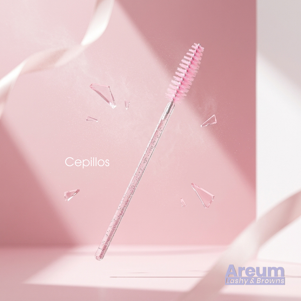 100 Microbrush, 50 Cepillos, 50 Lip Brush Pestañas Y Cejas Color Al Azar