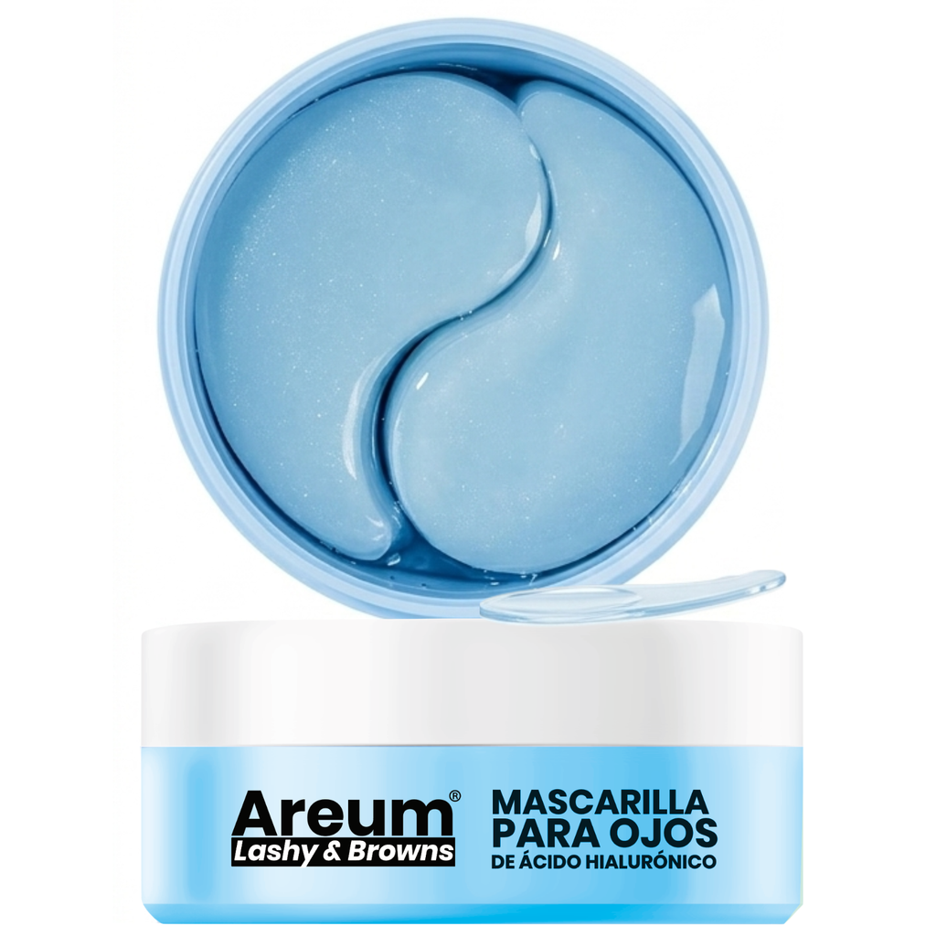Parches Areum de Hidrogel para Ojos con Ácido Hialurónico