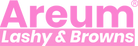 Areum Lashy & Browns logo rosa
