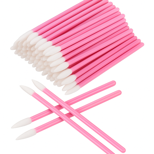 Lipbrush Desechables para Maquillaje, Bolsa con 50 Piezas