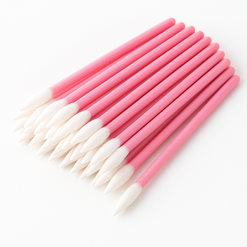 Lipbrush Desechables para Maquillaje, Bolsa con 50 Piezas