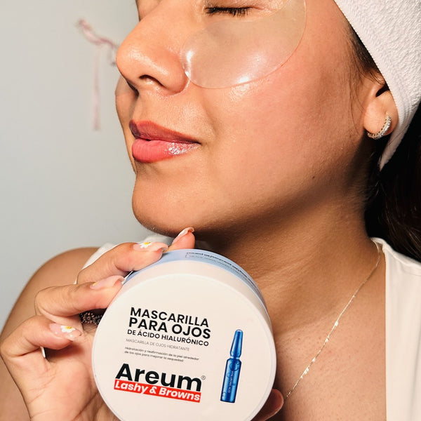 Parches Areum de Hidrogel para Ojos con Ácido Hialurónico