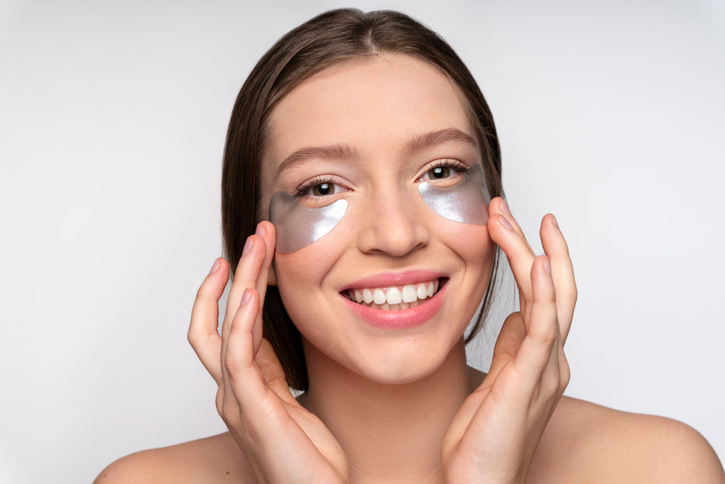 Parches Areum de hidrogel para ojos con ácido hialurónico