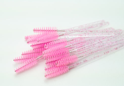 Cepillos Desechables para Pestañas o Cejas | 50 Piezas